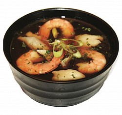 SOUPE AUX CREVETTES (45dh)