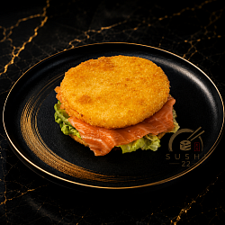 SUSHI BERGER SAUMON (50dh)