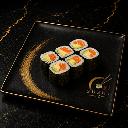 Maki saumon avocat (6 pièce) (30dhs)